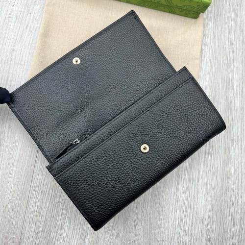 Replica Gucci Wallets For Women #1122754 $42.00 USD for Wholesale