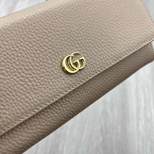 Replica Gucci Wallets For Women #1122756 $42.00 USD for Wholesale