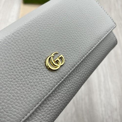 Replica Gucci Wallets For Women #1122757 $42.00 USD for Wholesale