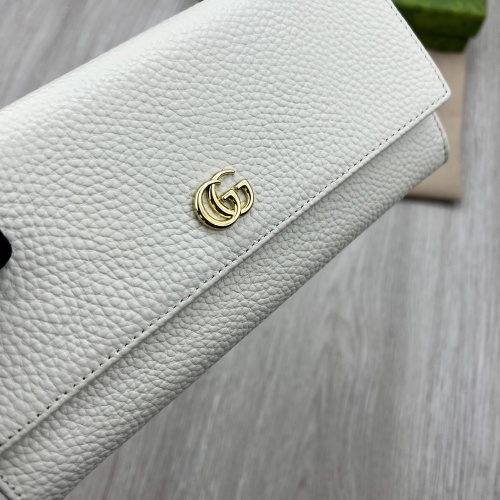 Replica Gucci Wallets For Women #1122758 $42.00 USD for Wholesale