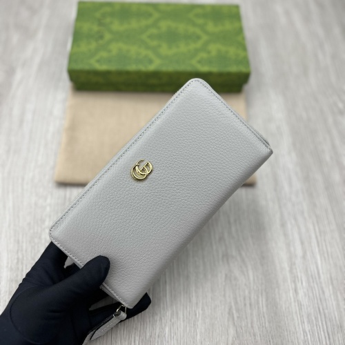 Replica Gucci Wallets For Women #1122767 $42.00 USD for Wholesale