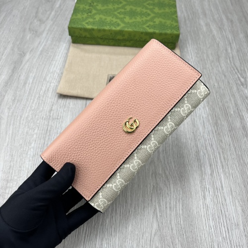 Replica Gucci Wallets For Women #1122774 $42.00 USD for Wholesale