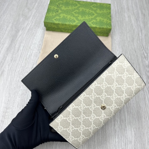 Replica Gucci Wallets For Women #1122775 $42.00 USD for Wholesale