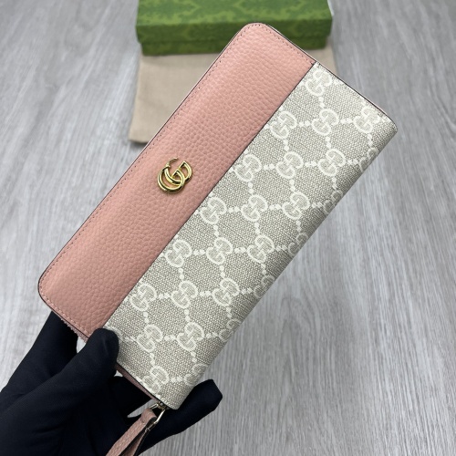 Replica Gucci Wallets For Women #1122777 $42.00 USD for Wholesale