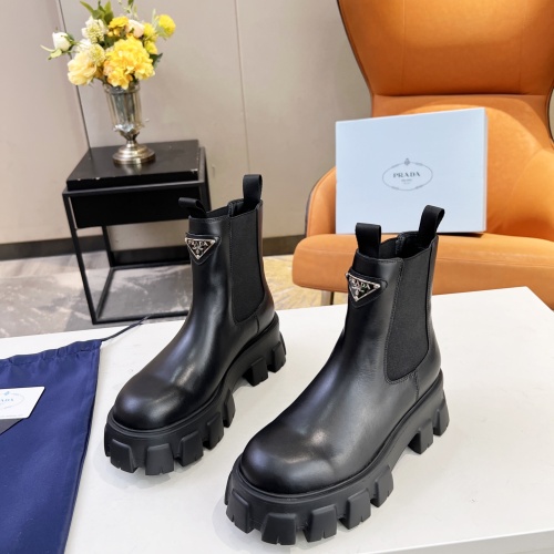 Prada Boots For Women #1122877 $115.00 USD, Wholesale Replica Prada Boots