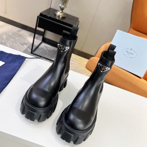 Replica Prada Boots For Women #1122877 $115.00 USD for Wholesale