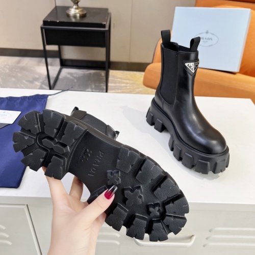 Replica Prada Boots For Women #1122877 $115.00 USD for Wholesale