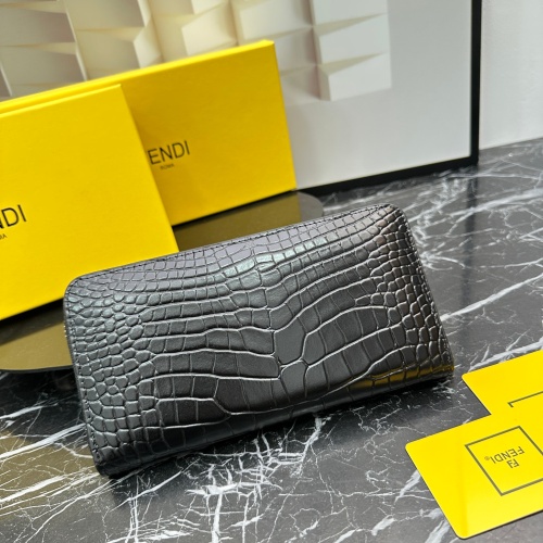 Replica Fendi Wallets For Unisex #1122915 $42.00 USD for Wholesale