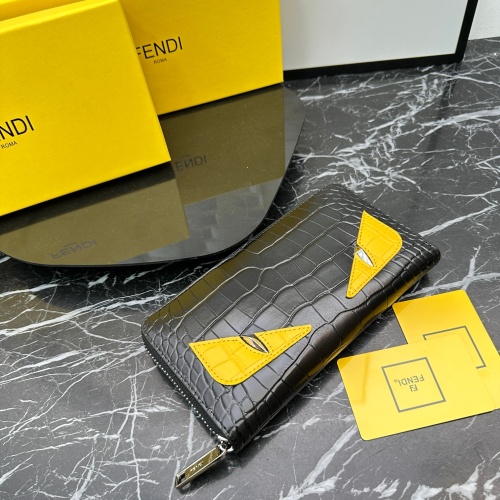 Replica Fendi Wallets For Unisex #1122915 $42.00 USD for Wholesale