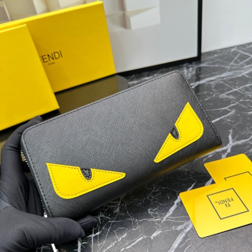 Replica Fendi Wallets For Unisex #1122918 $42.00 USD for Wholesale