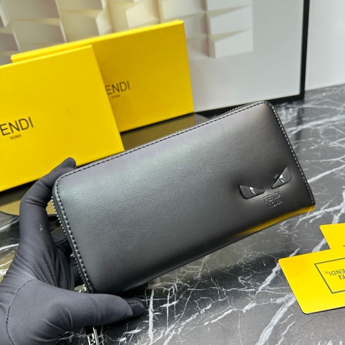 Replica Fendi Wallets For Unisex #1122928 $42.00 USD for Wholesale