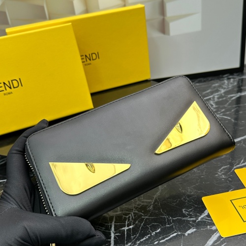 Replica Fendi Wallets For Unisex #1122931 $42.00 USD for Wholesale