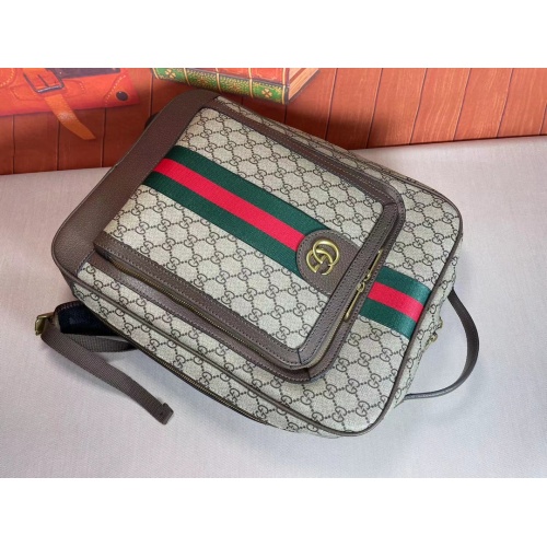 Replica Gucci AAA Man Backpacks For Unisex #1122939 $102.00 USD for Wholesale