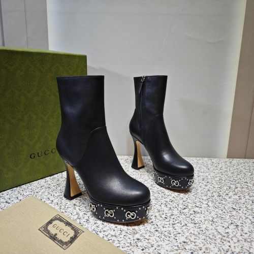 Gucci Boots For Women #1124636 $160.00 USD, Wholesale Replica Gucci Boots