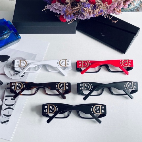 Replica Dior Fashion Goggles #1125350 $60.00 USD for Wholesale