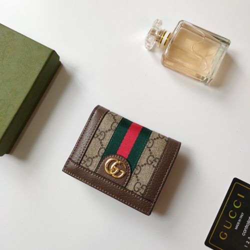 Replica Gucci Wallets #1126556 $38.00 USD for Wholesale