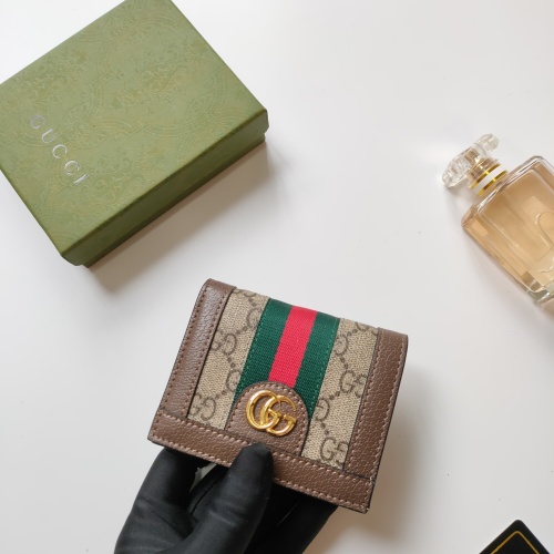 Replica Gucci Wallets #1126556 $38.00 USD for Wholesale