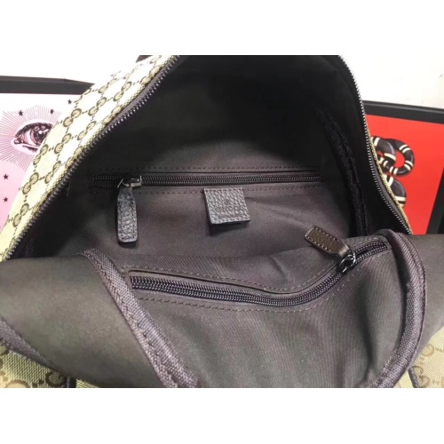 Replica Gucci AAA Man Backpacks #1126649 $82.00 USD for Wholesale