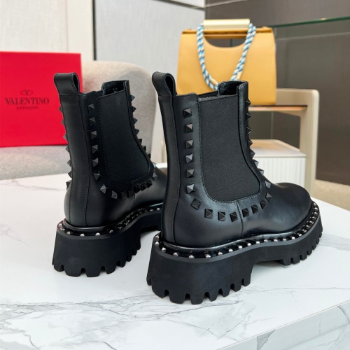 Replica Valentino Boots For Women #1127829 $102.00 USD for Wholesale