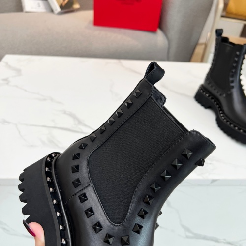 Replica Valentino Boots For Women #1127829 $102.00 USD for Wholesale