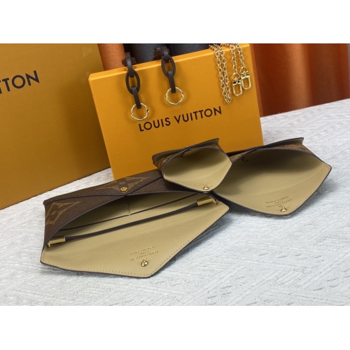 Replica Louis Vuitton AAA Quality Wallets For Women #1128398 $60.00 USD for Wholesale