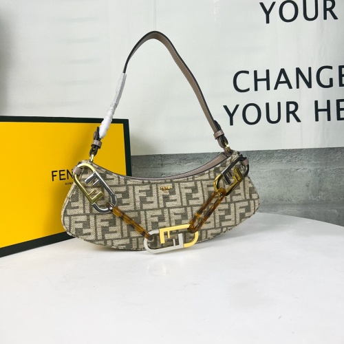 Fendi AAA Quality Shoulder Bags For Women #1128625 $96.00 USD, Wholesale Replica Fendi AAA Quality Shoulder Bags