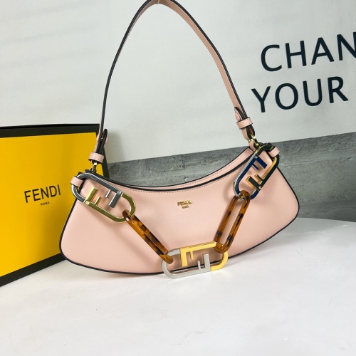 Fendi AAA Quality Shoulder Bags For Women #1128628 $96.00 USD, Wholesale Replica Fendi AAA Quality Shoulder Bags