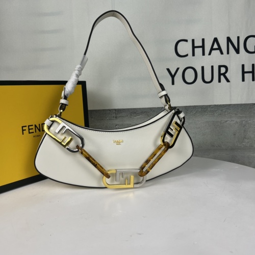 Fendi AAA Quality Shoulder Bags For Women #1128629 $96.00 USD, Wholesale Replica Fendi AAA Quality Shoulder Bags