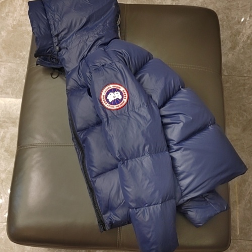 Replica Canada Goose Down Feather Coat Long Sleeved For Unisex #1128745 $175.00 USD for Wholesale