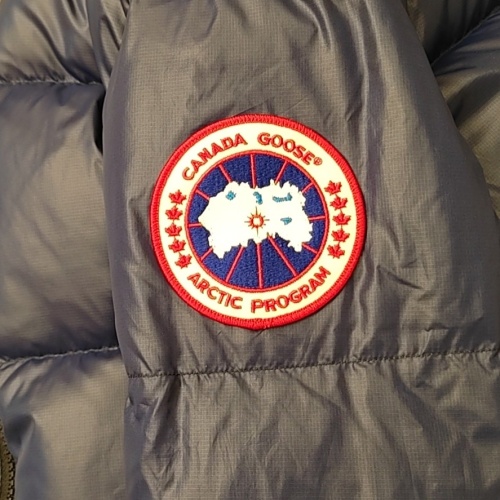 Replica Canada Goose Down Feather Coat Long Sleeved For Unisex #1128745 $175.00 USD for Wholesale