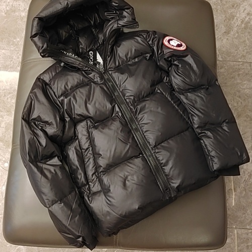 Canada Goose Down Feather Coat Long Sleeved For Unisex #1128746 $175.00 USD, Wholesale Replica Canada Goose Down Feather Coat