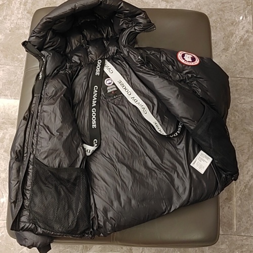 Replica Canada Goose Down Feather Coat Long Sleeved For Unisex #1128746 $175.00 USD for Wholesale