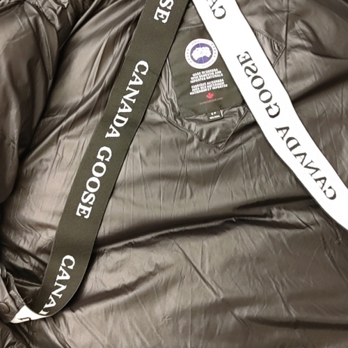 Replica Canada Goose Down Feather Coat Long Sleeved For Unisex #1128746 $175.00 USD for Wholesale