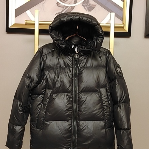 Replica Canada Goose Down Feather Coat Long Sleeved For Unisex #1128747 $175.00 USD for Wholesale