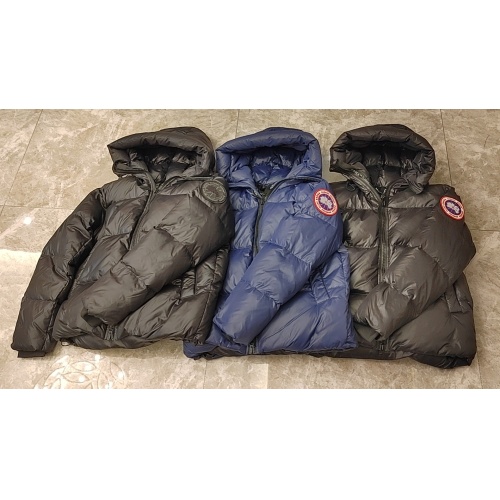 Replica Canada Goose Down Feather Coat Long Sleeved For Unisex #1128747 $175.00 USD for Wholesale