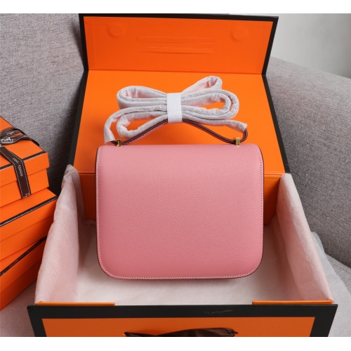 Replica Hermes AAA Quality Messenger Bags For Women #1128778 $108.00 USD for Wholesale