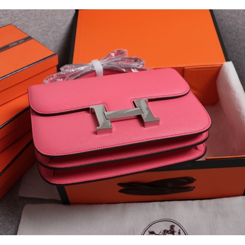 Replica Hermes AAA Quality Messenger Bags For Women #1128779 $108.00 USD for Wholesale