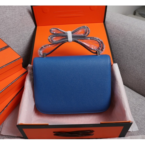 Replica Hermes AAA Quality Messenger Bags For Women #1128793 $108.00 USD for Wholesale