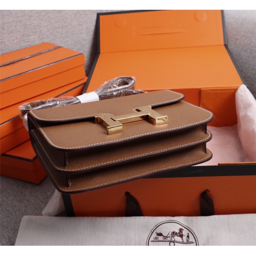 Replica Hermes AAA Quality Messenger Bags For Women #1128796 $108.00 USD for Wholesale