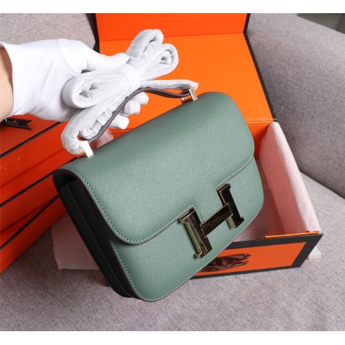 Replica Hermes AAA Quality Messenger Bags For Women #1128799 $108.00 USD for Wholesale