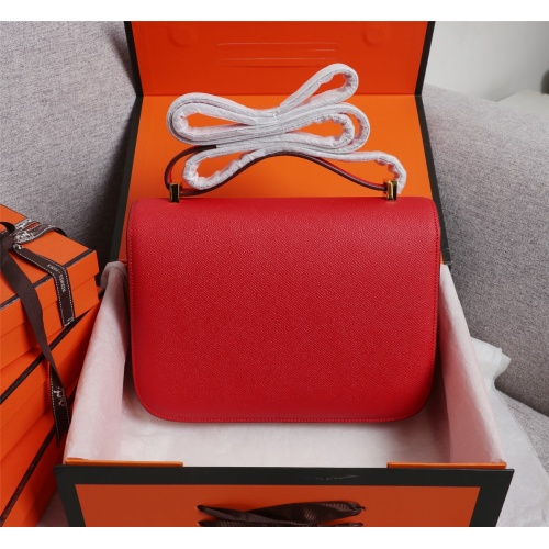 Replica Hermes AAA Quality Messenger Bags For Women #1128804 $108.00 USD for Wholesale