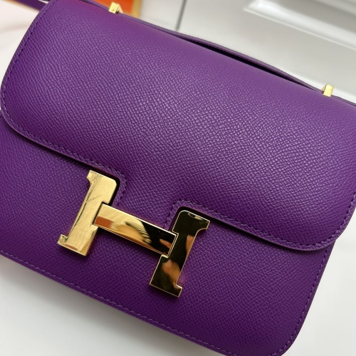 Replica Hermes AAA Quality Messenger Bags For Women #1128828 $102.00 USD for Wholesale