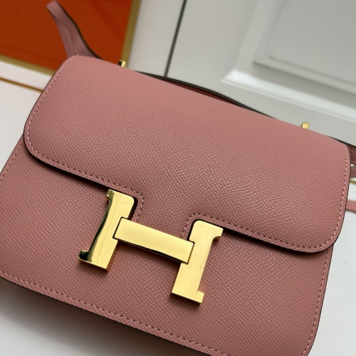 Replica Hermes AAA Quality Messenger Bags For Women #1128829 $102.00 USD for Wholesale