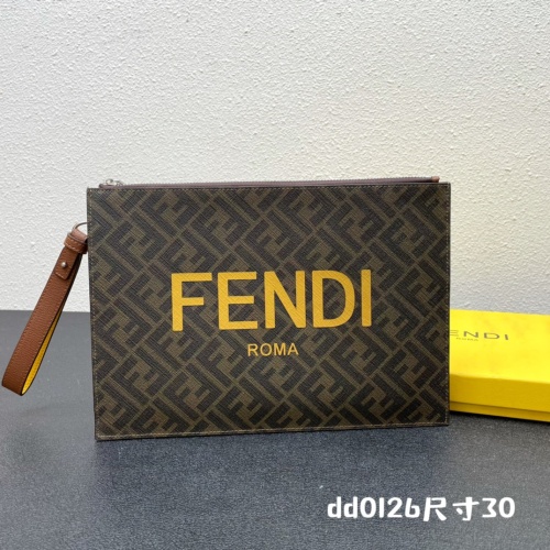 Fendi AAA Man Wallets #1128929 $80.00 USD, Wholesale Replica Fendi AAA Man Wallets