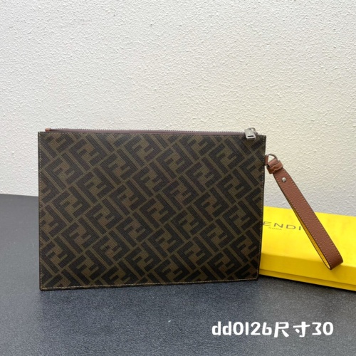 Replica Fendi AAA Man Wallets #1128929 $80.00 USD for Wholesale