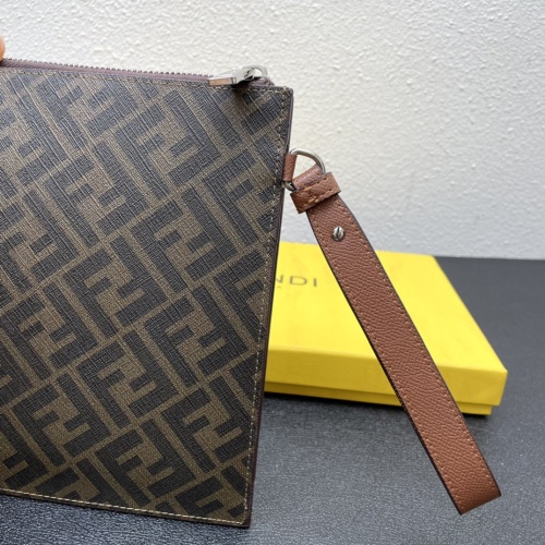 Replica Fendi AAA Man Wallets #1128929 $80.00 USD for Wholesale