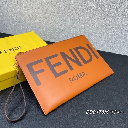 Fendi AAA Man Wallets #1128942 $80.00 USD, Wholesale Replica Fendi AAA Man Wallets