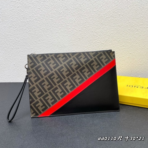 Fendi AAA Man Wallets #1128947 $80.00 USD, Wholesale Replica Fendi AAA Man Wallets