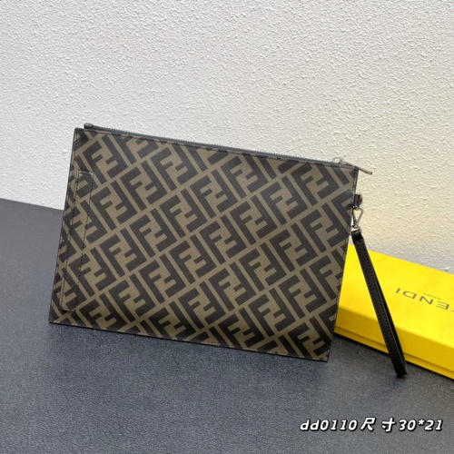 Replica Fendi AAA Man Wallets #1128947 $80.00 USD for Wholesale