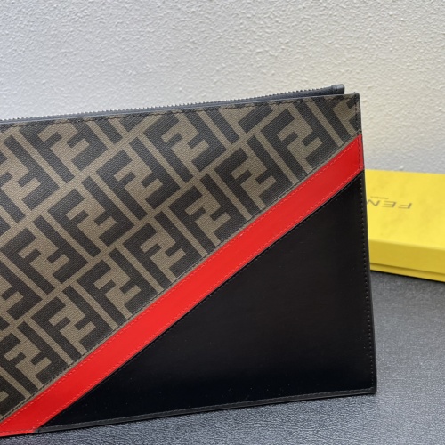 Replica Fendi AAA Man Wallets #1128947 $80.00 USD for Wholesale